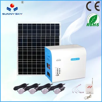 500w home solar systems portable solar lighting system solar power generator