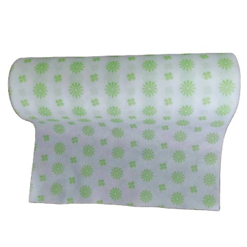 China Supplier Multi-colored Printing Needle-punched Nonwoven Fabric Rolls