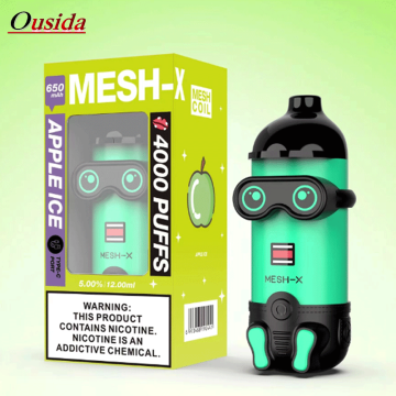 What is Meshking Mesh-X 4000 Puffs Rechargeable Cigarettes