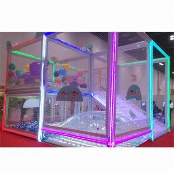 Inflatable bouncers, indoor amusement park facility, attractive design
