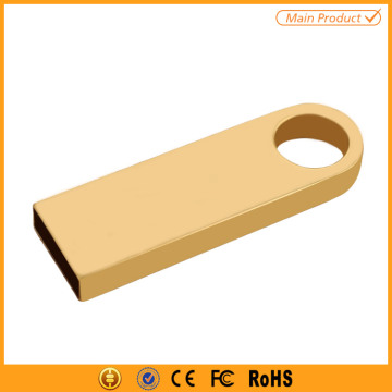 gold metal pendrive 8gb usb flash drive 1gb to 64gb