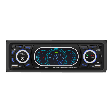 1Din Car Radio Mp3 Bluetooth AuxデュアルUSB TFカードFMステレオプレーヤーDC12V