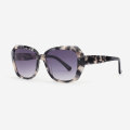 Angular Square bevel Acetate Women's Sunglasses