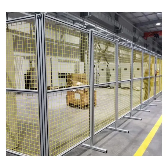 Customized Robot Aluminum Alloy Protective Net for Workshops and Industries