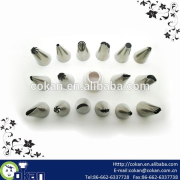 16pcs Stainless Steel Cake Decorating Nozzel set/Icing Nozzles CK-PT056