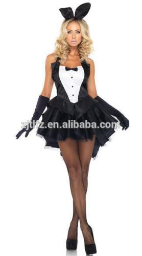 Bunny Girl Rabbit Costumes Women Cosplay Sexy Halloween Adult Animal Costume Fancy Dress Clubwear Party Wear Plus Size