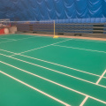 Pavimentazione sportiva per interni in PVC per campi da badminton