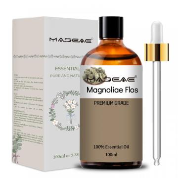 Aceite esencial de magnolia orgánica natural 100% pura Flos Magnoliae Aceite para aceite de perfume