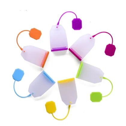 Food Grade Tea Pot with Tea Strainer Silicone Infuser