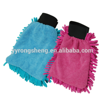 Microfiber car wash glove