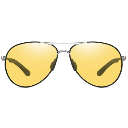 Men's Polarized UV400 Photochromic Night Vision Driving Glasses
