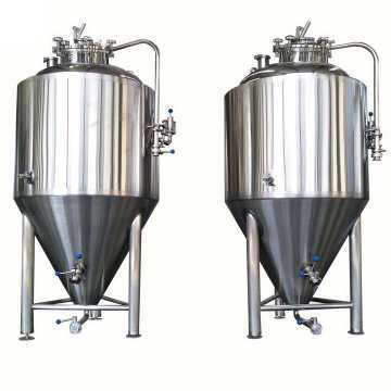 Tanques de fermentación de cerveza: capacidad de 50 a 1000 litros