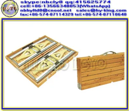 Wooden folding camp tables set , camping folding tables set , portable camping tables