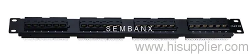 Cat5e 24 Ports Patch Panel 