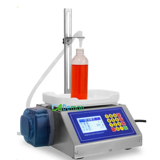 Large Flow Glue Pesticide Water Filling Machine with Peristaltic Pump for Soy Sauce and Vinegar