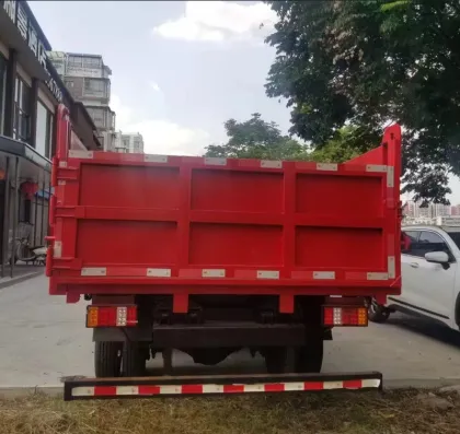 Three ring dump trucks