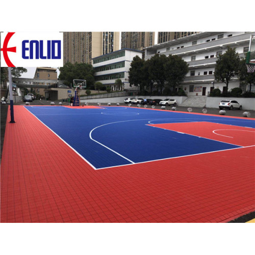 Modular Basketball Interlocking Court Tiles