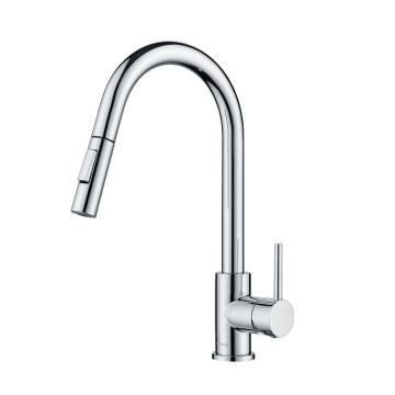 Rotatable Pull Down Touch Kitchen Faucet