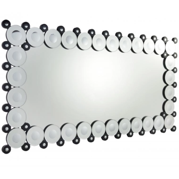 Miroir en verre rectangulaire utilisé pour la décoration d&#39;entrée