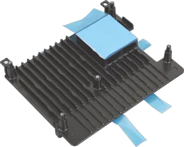 Base Plate Die Casting Heatsink Assembly