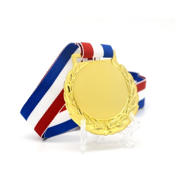 Medalha em branco de metal barato profissional personalizado por atacado