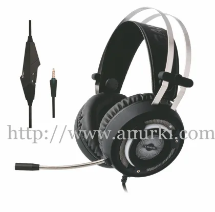 Gaming headsets with vibration and LED light