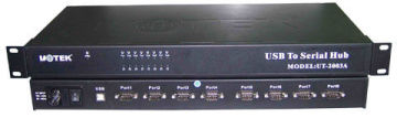 Eia Usb Serial Cable Converter , 8 Ports Usb To Rs-485 / 422 Hub