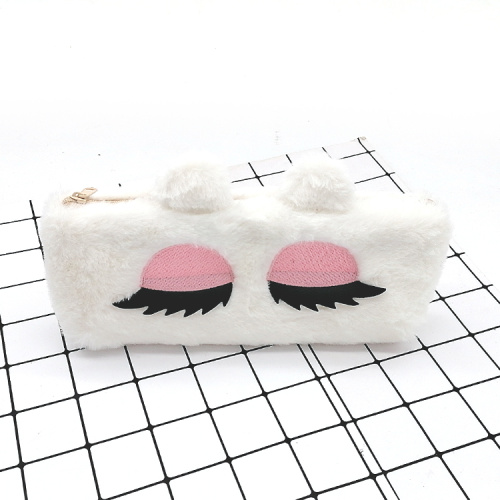 China Big eye style plush stationery set Supplier