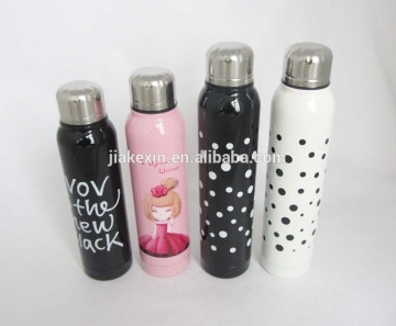 Double wall stainless steel cola bottle vacuum flask