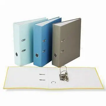 Lever Arch File, Eco-filing and Biodegradable, Made of Paper