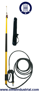 18 ft Pressure Washer Telescoping Wand & Nylon Belt Strap Support