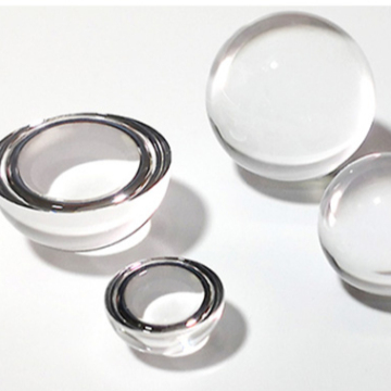 Quartz Ball Lens: Optical Aspherical Ball Lenses in Stock - 1mm