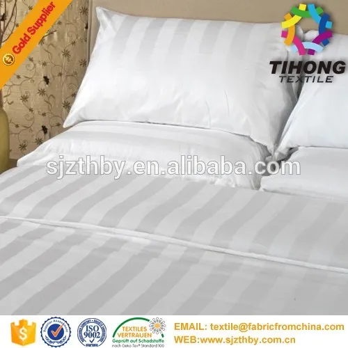 110inch white hotel cotton bedding sheet fabric