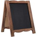 Wooden A-Frame Vintage Mini Blackboard Stand Signs