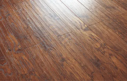 Carolina Hickory Laminated Floor Embossed-in-Register (EIR)