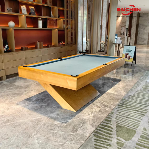 modern gri keçe ev bilardo masası