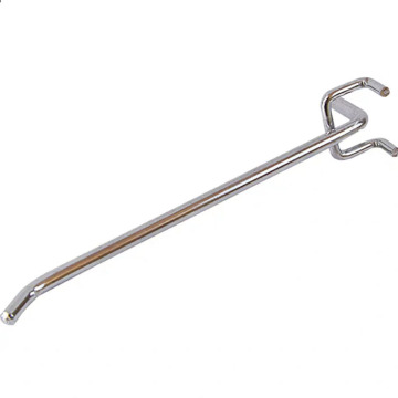 China Single Line Hole Hanging Hooks Manufactory