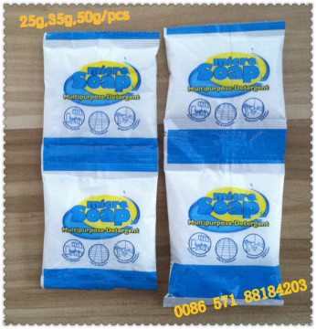 Small Bags Packing Laundry Detergent Powder25g, 35g