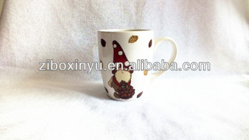 ZIBO XINYU XY-233 Flexible Choice Ceramic Coffee Mug with Cute Pattern