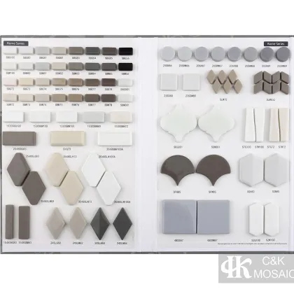 Red Glass Mosaic Wall Tiles