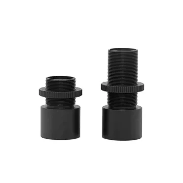 1/2 Inch Adjustable Sleeve Optical Lens Sleeve Extension Tube with SM05 Threaded Sunshade