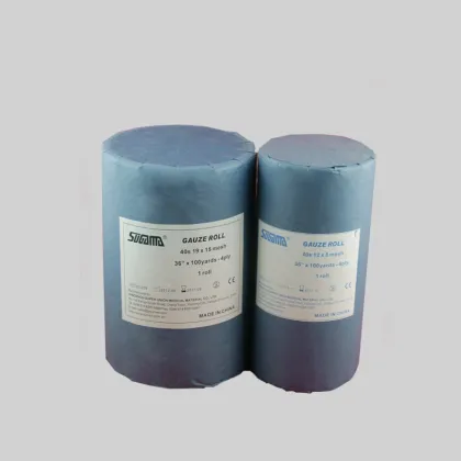 100% cotton medical absorbent gauze roll hydrophilic gauze
