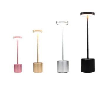 Nordic Luxury Rechargeable LED Table Lamp for Restaurants