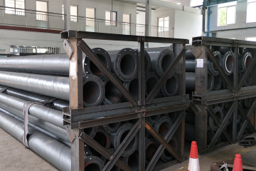 Ultra high molecular polyethylene composite pipe