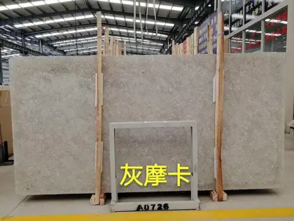 Nature Grey Marble Stone Slabs Home Decoration Design