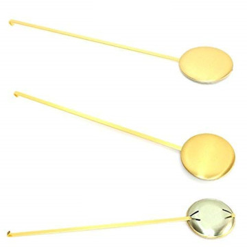Gold Plated Pendulum Brass Bob - DIY Grandfather Clock Repair Kit