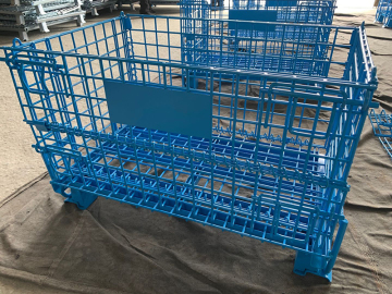 Mesh Container Secure Cage for Warehouse