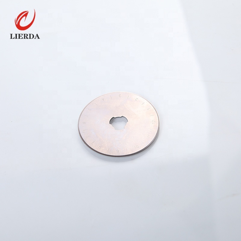 Leather Cutting Wheel Knife 28mm Small Round Cloth Cutter Blade