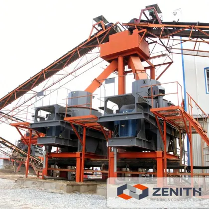 Small VSI Crusher with Diesel Engine for Quarry Projects