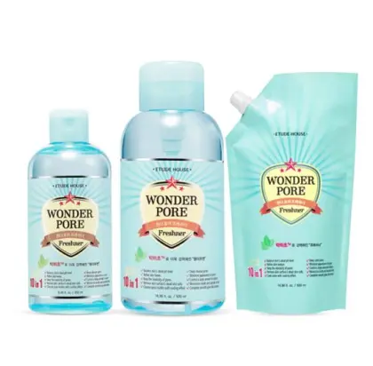 ETUDE HOUSE Wonder Pore Freshner 250ml: Korean Cosmetics Deep Cleansing Sebum Control pH4.5 Skin Care Product